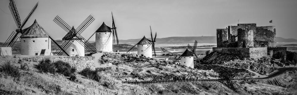 Väderkvarnar i Toledo